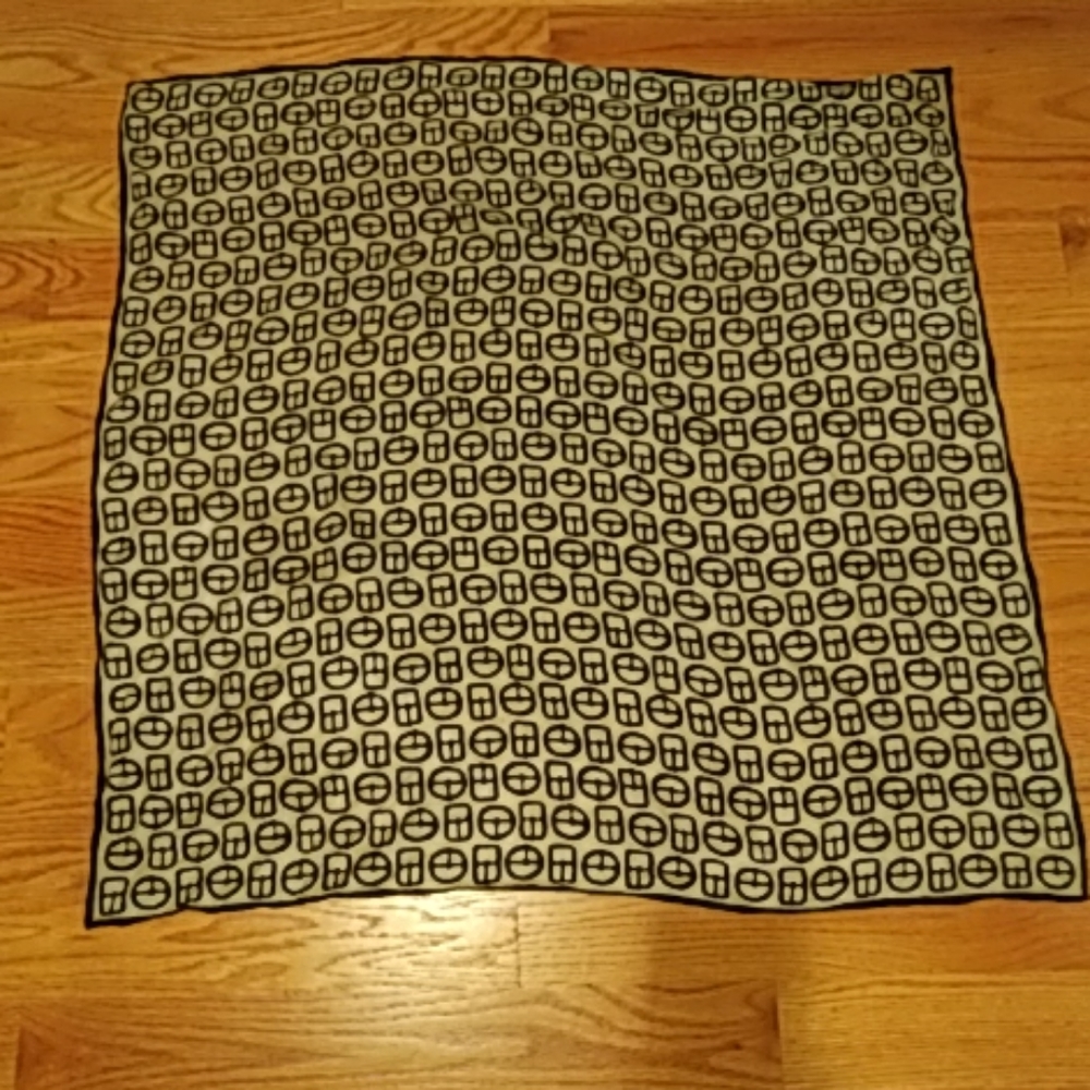 Silk scarf